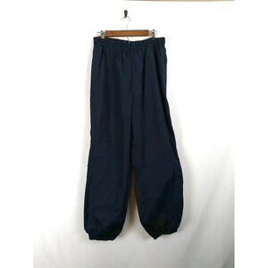 Columbia Pants Men's XL Navy Blue Snow Rain SM8320 Adjustable Waist And Leg